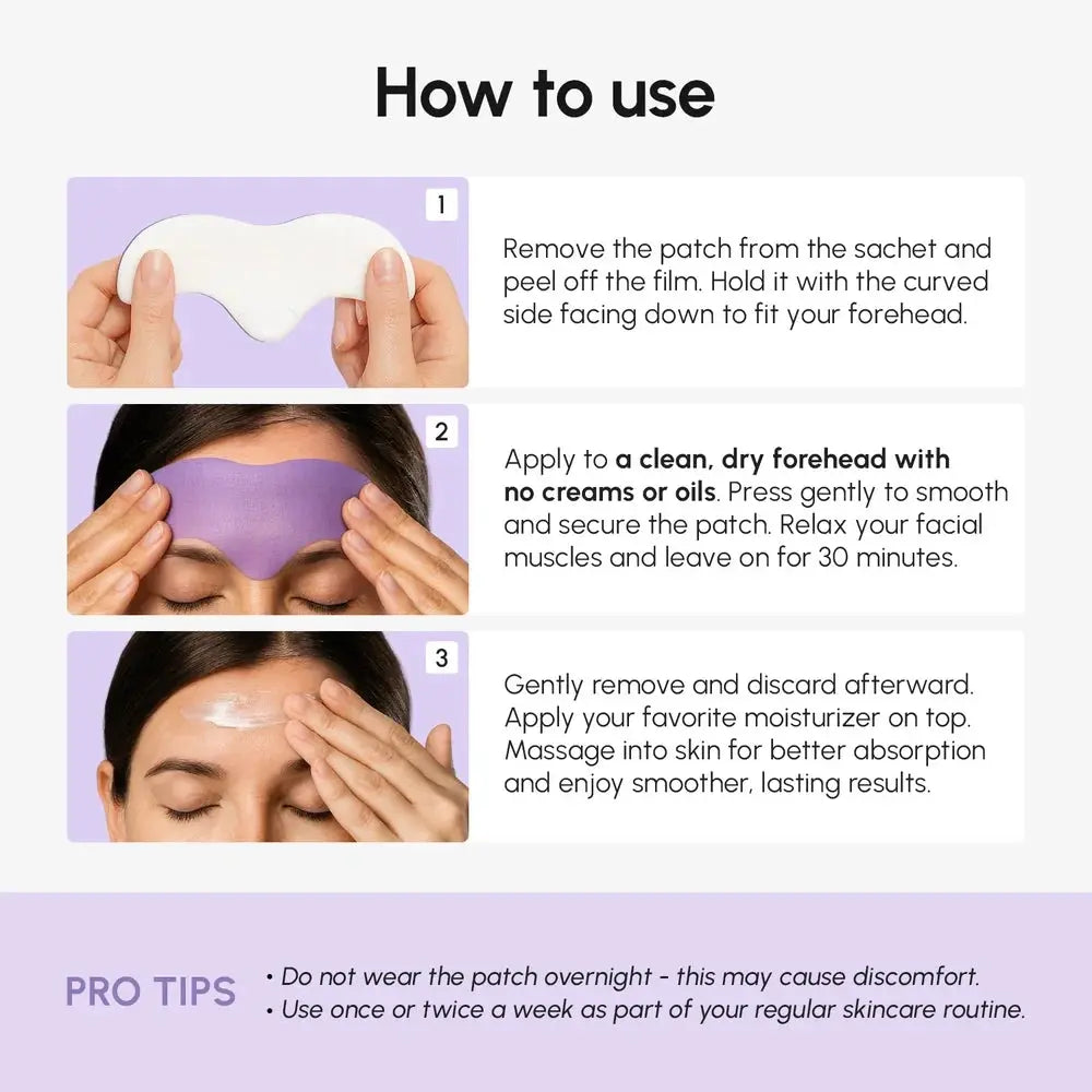Anti-Wrinkle Forehead Patches - Real Deal