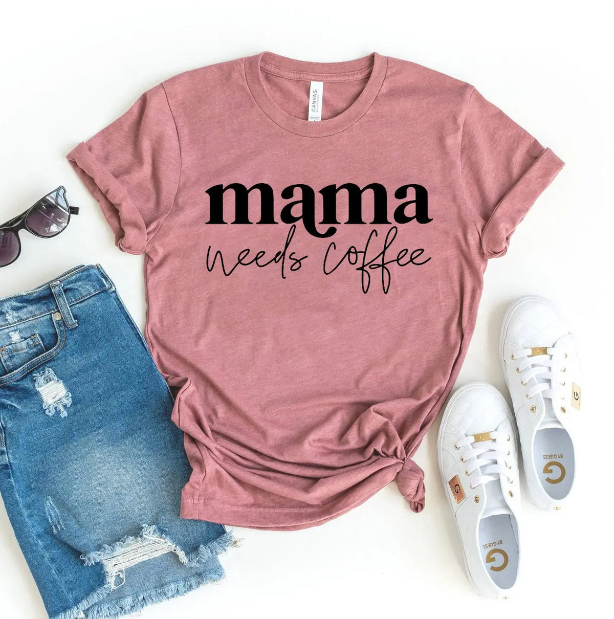 Mama Needs Coffee T-shirt - Real Deal