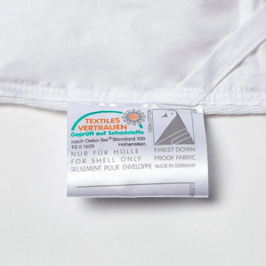 Premium Batiste White Goose Down Comforter - Real Deal