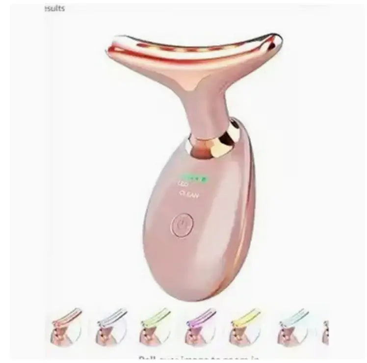 EMS Thermal Neck Lifting And Tighten Massager Electric Microcurrent Wrinkle Remover - Real Deal