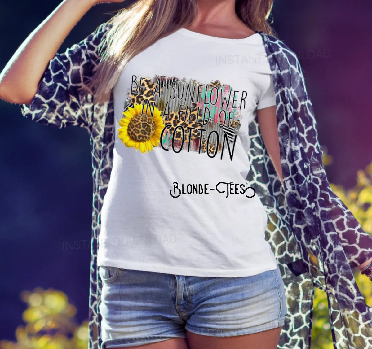 Be A Sunflower in a Field if Cotton - Real Deal