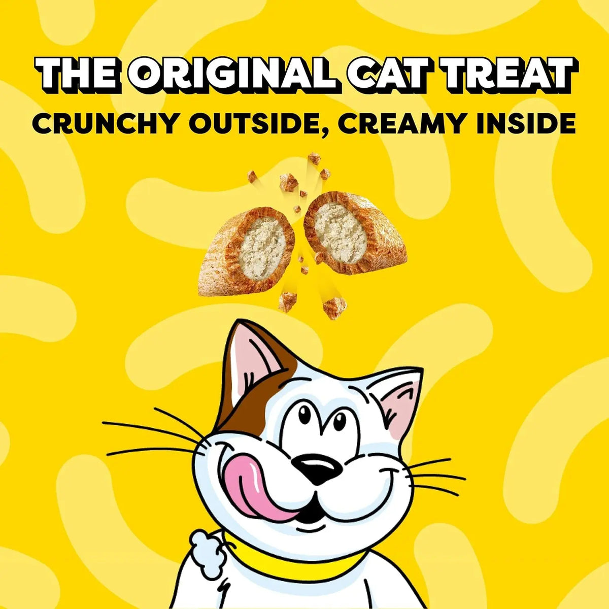 Jumbo Stuff Crunchy & Soft Cat Treats, Chicken, 2.5 Oz, 12 Pack - Real Deal