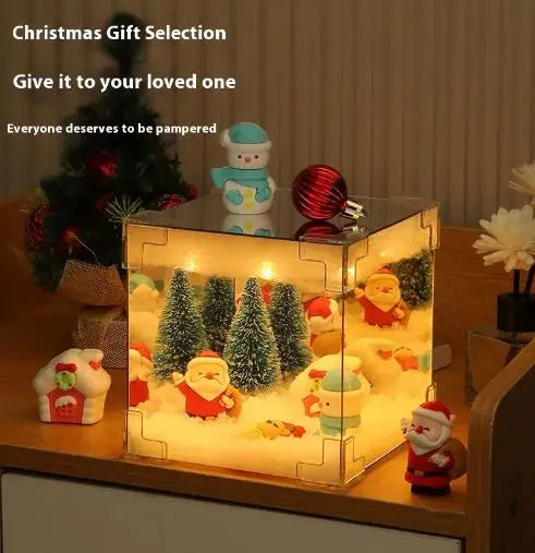 DIY Desktop Christmas Decoration - Real Deal
