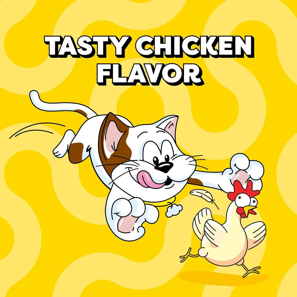 Jumbo Stuff Crunchy & Soft Cat Treats, Chicken, 2.5 Oz, 12 Pack - Real Deal