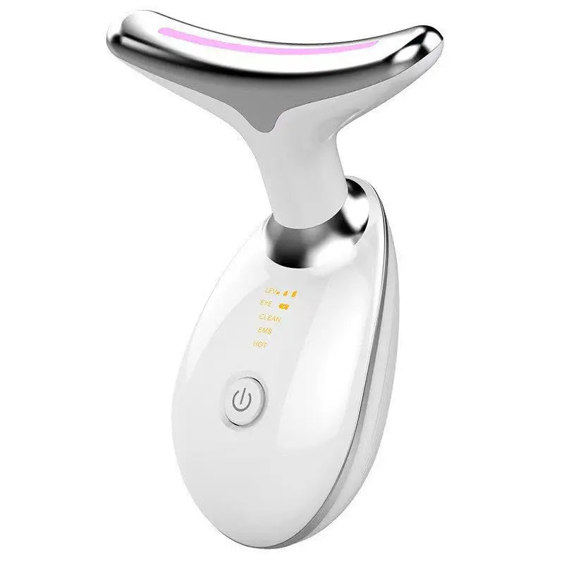 EMS Thermal Neck Lifting And Tighten Massager Electric Microcurrent Wrinkle Remover - Real Deal