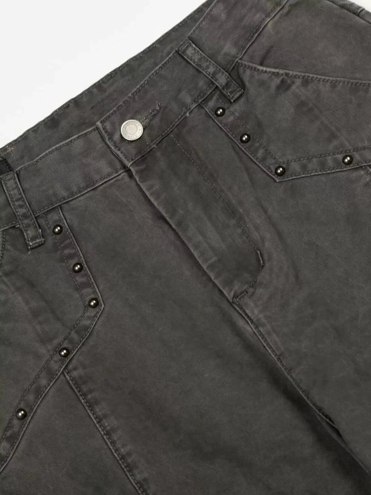 Men's Vintage Washed Cargo Pants - Real Deal