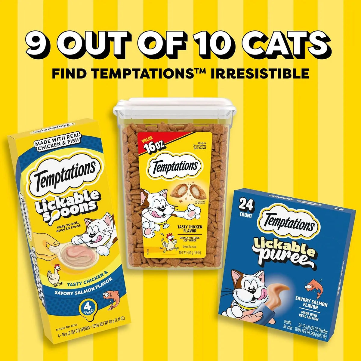 Jumbo Stuff Crunchy & Soft Cat Treats, Chicken, 2.5 Oz, 12 Pack - Real Deal
