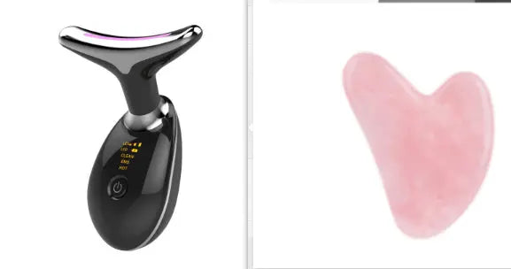 EMS Thermal Neck Lifting And Tighten Massager Electric Microcurrent Wrinkle Remover - Real Deal