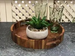 Aalborg Round Serving Tray - Real Deal